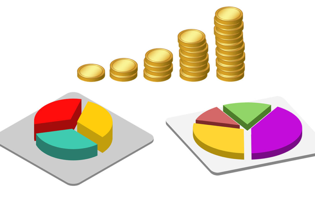 P2P-Kredite mit Diagrammen